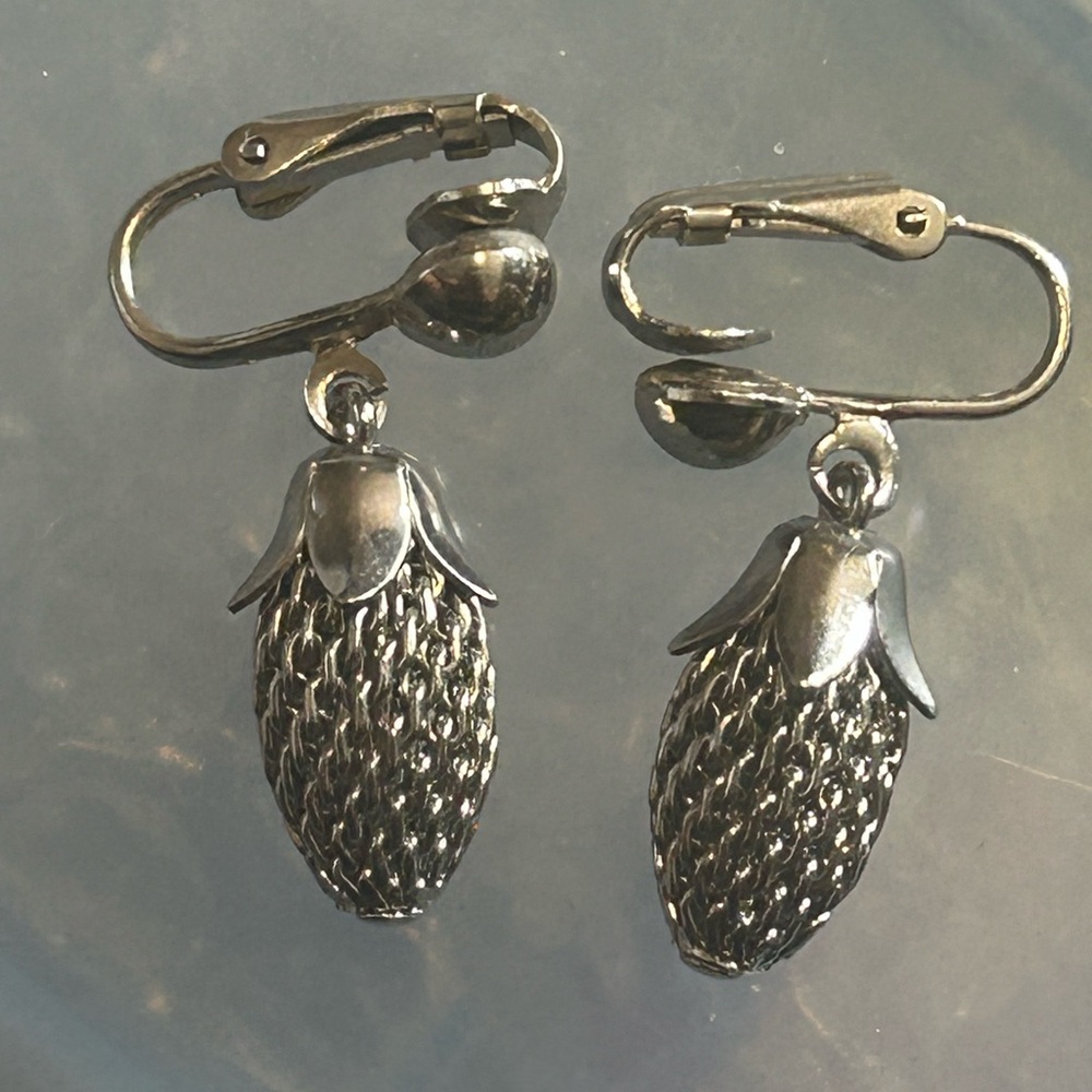 Elegant Silver Drop Earrings